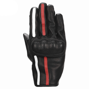 Guantes de Motociclismo Retro Premium, Guantes de Cuero con Protección para los Nudillos - Product Image 2