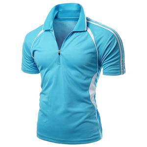 Nouveau design 2026 – T-shirt de sport pour homme à séchage rapide, respirant, en polyester, col rond, coupe oversize, écoresponsable, tendance - Product Image 1