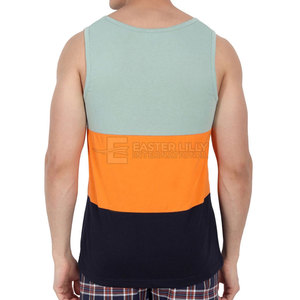 Men's Basic Sleeveless Cotton Tank <b>Top</b> Comfortable Lightweight Summer Gym Workout Casual Vest Wholesale Supplier - Product Image 2