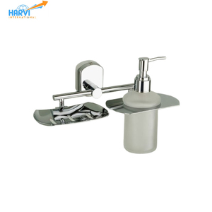 Juego de Accesorios de Baño Modernos y Duraderos de la Colección Arion, para Montar en la Pared, Multifuncionales, Jabonera, Dispensador de Jabón Líquido, para Hospital, Hotel - Product Image 2