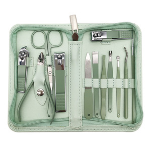 Kit de manucure professionnel de 12 pièces de haute qualité pour les soins de beauté et la pédicure, coupe-ongles - Product Image 3