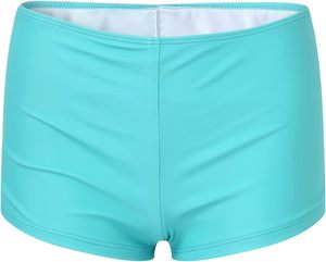 Women's Striped Tankini Set Square Neck Swimwear <b>Top</b> with Shorts Turquoise 2 Piece Swimsuit Stretch - Product Image 6
