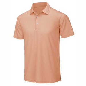 <b>Men's</b> Solid Color Short Sleeve <b>Polo</b> <b>Shirt</b> Oxford Fabric Casual Style Regular Fit <b>Green</b> - Product Image 5