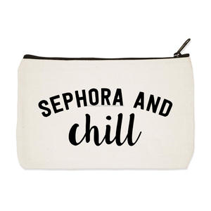 Fashion Canvas Cosmetic Zipper Pouch for Makeup and for Unisex Wholesale Supply - Product Image 5