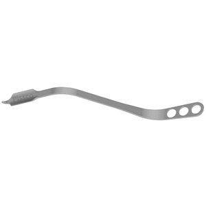 Retractor de cadera con palanca ósea PISSCO, retractor de cadera con palanca ósea curva, retractor de palanca ósea ortopédico para cirugía de cadera, 1 unidad - Product Image 2