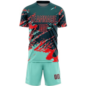 เสื้อฟุตบอลแบบสั่งทำคุณภาพดีที่สุด ดีไซน์เองได้ สำหรับทุกเพศ ทุกวัย พิมพ์ลายใหม่ล่าสุดสำหรับตลาดสหรัฐอเมริกาและยุโรปปี 2026 - Product Image 4