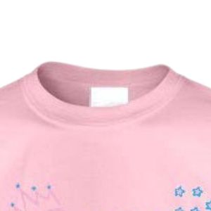Camiseta Rosa de Manga Corta para Jóvenes, Cuello Redondo, Informal, para Uso Diario, Escolar, Deportivo, Estilo Urbano, Ropa Cómoda - Product Image 2