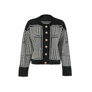 Cardigan pour femme à manches longues en tricot doux, décontracté, ouvert sur le devant, mode quotidienne - Product Image 1