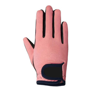 Gants d'équitation unisexes en cuir marron respirant, avec impression de logo personnalisée, adaptés à toutes les saisons et offrant une liberté de mouvement. - Product Image 1