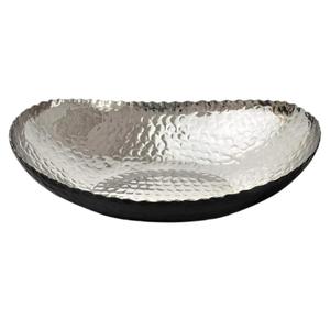 Tazón Clásico para Postres y Sopas, de Aluminio Negro Martillado, para Buffet, Vajilla de Restaurante, Fiestas y Otras Ocasiones - Product Image 4