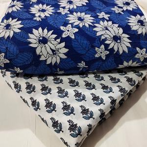 Tela de algodón estampada a mano para coser vestidos, ropa de mujer, acolchados, cortinas y servilletas - Product Image 1