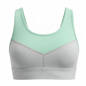 Sujetador deportivo acolchado para mujer, de alto impacto, para gimnasio, correr, yoga, fitness, entrenamiento, transpirable, con tirantes ajustables, ropa deportiva atlética - Product Image 1