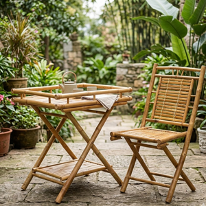 Eco Friendly Handmade <b>Bamboo</b> Coffee <b>Table</b> Indoor Outdoor Natural Home Furniture Vietnam Supplier - Product Image 6