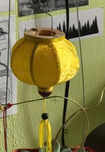 Silk Lanterns Handmade Bamboo Silk Lanterns Hanging Decor For Balcony Garden Wedding Vietnam Silk Lanterns Lighting - Product Image 2