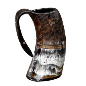 Premium Quality New Arrivals Buffalo Horn Mug for Beer and Wine At Wholesale Price From India - Product Image 6