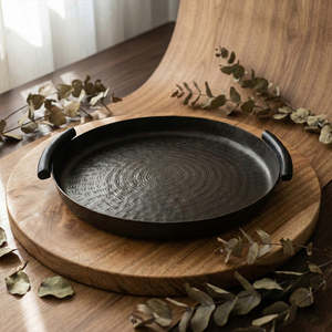 Best Quality Handmade Eco-Friendly Eid Serving Tray Dates Fruits Platter Tableware Elegant Decorative Tray Majlis Food Catering - Product Image 1