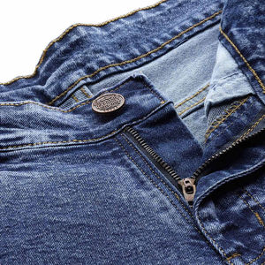 Shorts en jean délavé pour homme, style décontracté, coupe classique, prix abordable, fabriqué au Pakistan - Product Image 4
