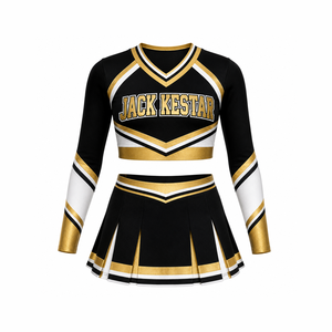 Uniforme de Animadora Sublimado Premium, Gráficos Personalizados del Equipo, Nombres, Logotipos y Colores Personalizados, Ropa Deportiva Moderna - Product Image 1