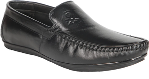 Zapatos Mocasines Flexibles de Cuero Genuino Negro para Hombre, Cómodos, Sin Cordones, Casuales, Formales, para Oficina, para Todas las Temporadas - Product Image 2