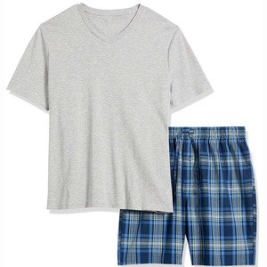 เสื้อยืดเซ็ตฤดูร้อนผู้ชายขายส่ง OEM ผ้าฝ้าย 100% ดีไซน์ใหม่ แฟชั่นลำลอง ระบายอากาศได้ดี ผลิตเสื้อผ้าเซ็ตฤดูร้อนผู้ชาย - Product Image 3
