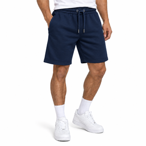 custom <b>pink</b> <b>shorts</b> cotton french terry sweat <b>shorts</b> blank casual jogger high waist gym <b>short</b> knee length loose fit oem - Product Image 6