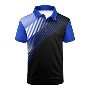 Polo de Golf Vibrante para Hombre, Ropa Deportiva Atractiva, Prenda de Golf Moderna para Deportes al Aire Libre - Product Image 1