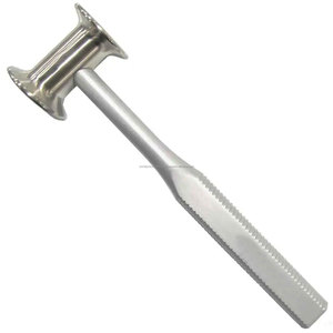 Marteau orthopédique chirurgical WPS Bergman, tête en acier inoxydable, manche en aluminium, set d'instruments à percussion (osteotome, burin) - Product Image 1