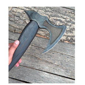 Hacha Tomahawk con Hoja de Acero Forjado y Mango de Madera, Hacha de Supervivencia para Campismo, Herramienta para Exteriores, 3 5/8 Pulgadas de Filo de Corte, Garantía de 3 Años - Product Image 3