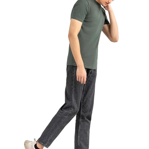 T-shirt à manches courtes pour homme, col rond, 100% coton, séchage rapide et respirant, style décontracté, livraison directe d'usine - Product Image 1