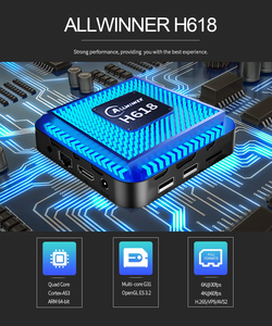 Boîtier <span class=keywords><strong>TV</strong></span> Android 12 T95MAX WiFi5 4K Allwinner H618 32 Go <span class=keywords><strong>Smart</strong></span> WiFi USA Canada - Product Image 5