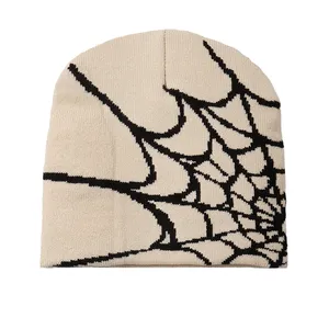 Gorros de Punto Jacquard, Gorro de Invierno Unisex para Adultos, Suave, de Alta Calidad, Cálido, para Exteriores, con Bordado de Personajes, Estilo Casual Urbano - Product Image 1