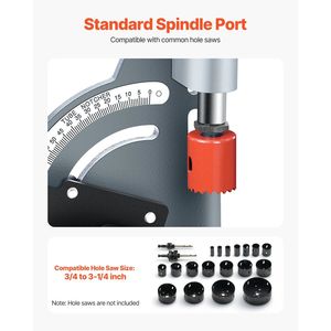 Piegatubi in Metallo Regolabile 0-60 Gradi per Tubi e Condotti da 1/2 a 2 Pollici - Product Image 5