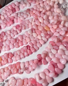 Natural Pink <b>Opal</b> Pear Drop Beads Genuine Gemstone Strand for <b>Necklace</b> Bracelet Earrings - Product Image 2