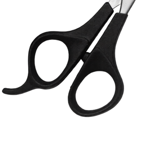 Double Sided Thinning <b>Shears</b> 7.5 Inch Black Handle Stainless Steel Hair Texturizing Scissors Professional Barber Salon <b>Tool</b> - Product Image 5