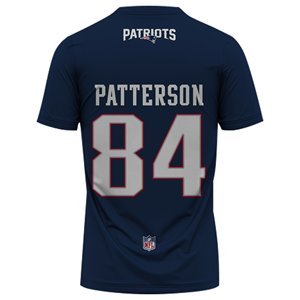 <b>Men</b> <b>Navy</b> <b>Blue</b> Custom Sublimation Sportswear Player <b>T</b>-<b>Shirt</b> with Team Logo Short Sleeve Breathable Team Jersey - Product Image 2