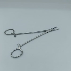 Vente en gros usine : Porte-aiguille droit en acier inoxydable, forceps chirurgical réutilisable pour la suture, logo personnalisé OEM - Product Image 3