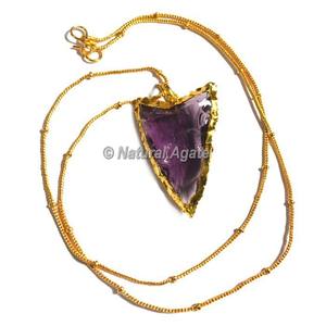 Obtenez le meilleur collier tendance en agate noire avec des pointes de flèche au meilleur prix - Product Image 5