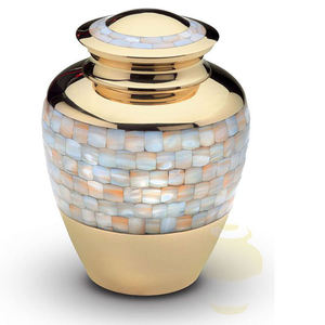 Brown Brass Pet Urn Cremation Keepsake Urn Paw Print Memorial <b>Casket</b> <b>for</b> Adult Pet <b>Ashes</b> Home Remembrance - Product Image 2