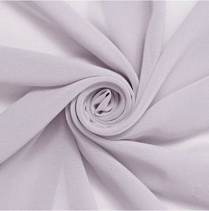Tissu en Georgette 100% Polyester Uni Teint Doux, Tricoté de Qualité Supérieure, Respirant et Écologique pour Vêtements, Robes et Tenues pour Filles - Product Image 4