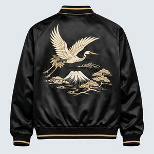 Chaqueta Sukajan de Diseño Personalizado, Proveedor Mayorista Profesional de Souvenirs, con Costuras Premium y Detalladas - Product Image 2