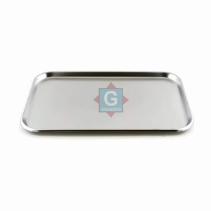 ถาดใส่อุปกรณ์ทำหัตถการทางทันตกรรม สแตนเลสเกรดศัลยกรรมทางการแพทย์ สีเทา ยี่ห้อ Gray Rocks ได้รับการรับรองมาตรฐาน CE สำหรับโรงพยาบาล  ประเภทเครื่องมือ Class I  รับประกัน 1 ปี - Product Image 2