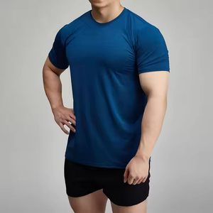 T-shirts de sport unis pour hommes – Choix populaire très demandé – Vêtements de musculation – Hauts et t-shirts à prix de gros - Product Image 6