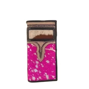 กระเป๋าสตางค์ยาวยูนิเซ็กส์ทำด้วยมือหนังแท้วินเทจพร้อมเครื่องมือหนังวัวและอุปกรณ์ป้องกัน RFID เหมาะสำหรับเป็นของขวัญ - Product Image 1