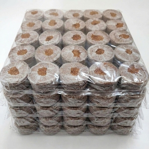 Discos de Fibra de Coco Orgánica Natural Ecológica de Alta Retención de Agua para Cultivo en Interiores/Exteriores - Product Image 2