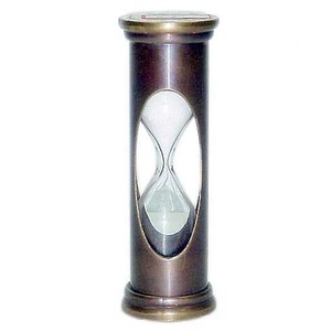 Offre Spéciale pas cher décoration article décoration ornements vacances cadeau minuterie Souvenir métal verre sable étanche sablier Offre Spéciale - Product Image 2