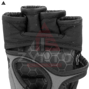 Gants de MMA professionnels en cuir PU pour hommes, demi-doigts, grandes tailles, pour l'entraînement de boxe – Prix direct usine - Product Image 6