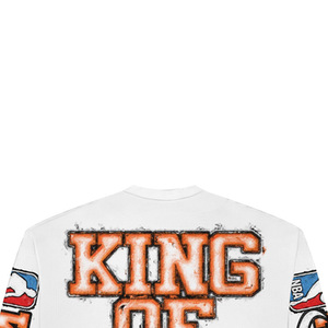 T-shirt à manches longues pour homme, style streetwear, imprimé, coton, col rond, coupe classique, fabrication directe d'usine, OEM ODM - Product Image 4