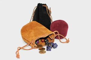 กระเป๋าใส่เหรียญหนังแท้สไตล์ไวกิ้งยุคกลางรักษ์โลก ขายส่ง - Product Image 2