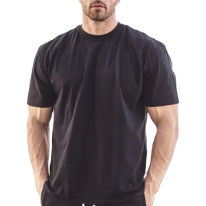 2025 été nouveaux hommes Gym entraînement Fitness coton à manches courtes T-shirt ample Fitness été surdimensionné musculation hauts sport t-shirts - Product Image 4
