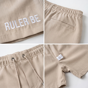 Shorts coupe-vent pour hommes en gros, personnalisables avec logo brodé, imperméables, légers et résistants au vent pour la randonnée et le camping - Product Image 6